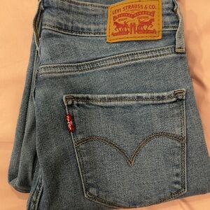 Levi's Light Blue Denim Jeans with Red Tab